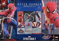 全新未開 hottoys vgm54 Hot Toys Spider-Man 2 Peter Parker (Advanced Suit 2.0)