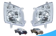 หลอดไฟหน้า LED ขั้วตรงรุ่น Isuzu Dmax 2007-2011  แสงขาว มีพัดลมในตัว  ราคาต่อ 1 คู่ พร้อมส่ง