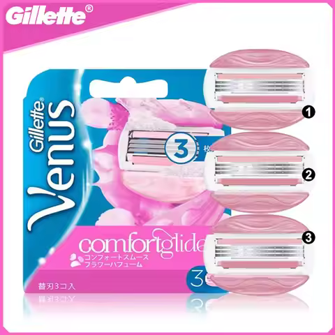 Gillette Venus Women Shaving Blades Safety Razor Face Arm Leg Hair Remover Barber Shaver Replaceable