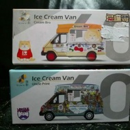 Tiny 微影 60 1,2版 雪糕車Uncle print 忌廉哥雪糕車