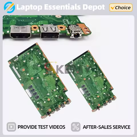 X512DA Laptop Motherboard For Asus VIVOBOOK F512DA X512D X712DA X512DK M712D Mainboard 0GB/4GB-RAM R