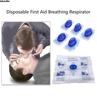 INKSCRIBE​ CPR Face Shield, Mouth to Mouth Breathing Respirator Disposable CPR Mask, Portable Enhanc