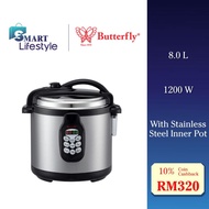 Butterfly 8L Electric Pressure Cooker (1200W) BPC-5080
