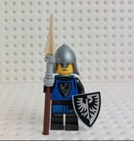 全新 lego 10305 Castle 城堡 黑鷹士兵 minifigures 人仔 連 長矛 黑鷹盾牌