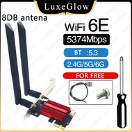 Intel Wifi 6E AX210 MT7922 pro 8BD Pci Express Pcie pci-e dual band ac ax 6E 5Ghz 5.8Ghz 2.4Ghz 5G p