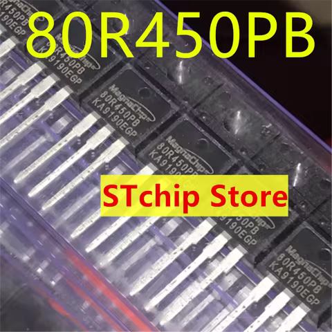 5PCS New imported 80R450P 80R450PB TO-220F Field-effect transistor 850V 11A