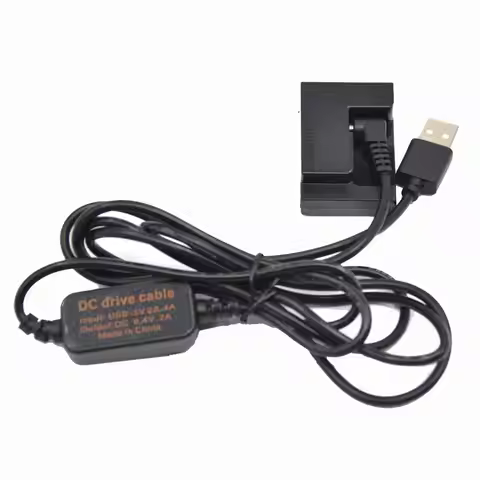 USB to DC Charging Cable NB-10L Dummy Battery DR-80 DC Coupler Kit for Canon G1X G3X G15 G16 SX50 SX