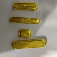 1584 People Praise Praise Imitation Gold Gold Bar Gold Nuggets One Set 500g Fire Does Not Change Col