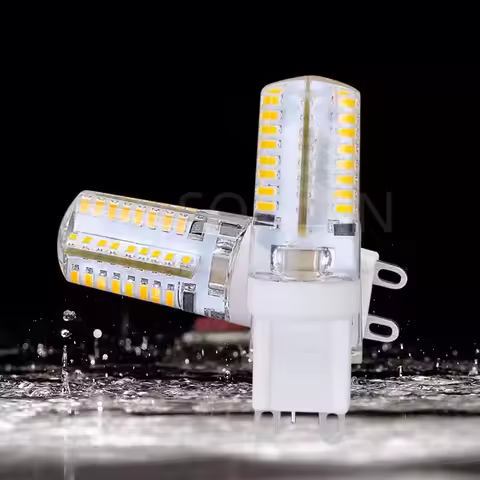 G9 LED Bulbs 5W 9W 12W 15W 220V No-Flicker LED Lamp 33W Halogen Bulb Equivalent Chandelier Pendant C