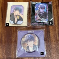 Ready badge marius tears of themist mihoyo hoyoverse square cube pin hologram holographic original o