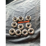Stainless steel flower boltRing thread 14 (L8), 12 (L6), 10 (L5), 8 (L4)