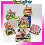 TMALL 3D Paper HOUSE Puzzle Toy Educational Puzzle Toy 3D Puzzle T023