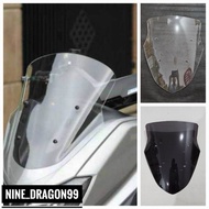 Yamaha Nmax V1 Visor Clear & Black Windshield New Nmax Nmax155 Visor Standard Model Clear And Smoke 