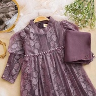 AQILA DRESS KIDS (NON HIJAB)/ Children's party dresses 6 months to 10 years/ Children's Muslim gamis
