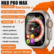 MAX Smart Watch 49mm Series Screen High Refresh Rtae AMOLED Screen NFC Compass IWO Ultra 8