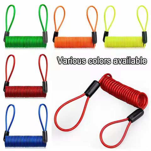 120cm Alarm Disc Lock Security Anti Thief Motorcycle Wheel Brake For Disc Brake Lock Bike Security S