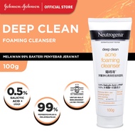 NEUTROGENA® Deep Clean Acne Foaming Cleanser - Pembersih Wajah 100gr