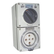 Plasma IP66 Weatherproof Switch Socket
