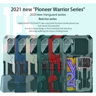 Xiao Mi  11T，11TPro，10T ，10TPro，POCOM3 ，POCOX3   Vanguard Warrior Hard Rugged TPU Dual Plastic Armor