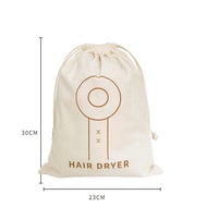ถุงไดร์เป่าผม  HAIR DRYER BAG  ถุงไดร์ dyson เนื้อกำมะหยี่ นุ่มมาก สำหรับโรงแรม รีสอร์ท ที่พัก