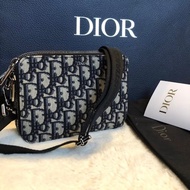 「JL精品代購」9新 Dior 老花 相機包