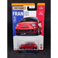 Matchbox France Series Fiat E 500