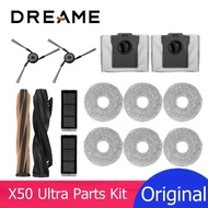Dreame X50 Robot Spare Part Main / Side Brush, Filter, Mop, Dustbag Optional for X50 Master / L50 (P