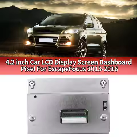 4.2 Inch Car LCD Display Screen Dashboard Pixel For Ford Escape/Focus 2013-2016 LQ042T5DZ01 LQ042T5D