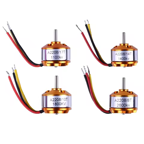 brushless motor A2208 2208 motor KV 1100 1400 1800 2600 brush less motor fixed wing airplane car boa