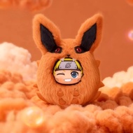 【A Whole Set】EAKI Naruto Shippuden Chibi Series Plush Blind Box Naruto Sasuke Vinyl Keychain Figures