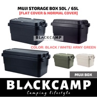 Camping Muji Storage Box 50L 65LHard Casing PP Plastic Stool Table Storage Cookware 50L / 65L
