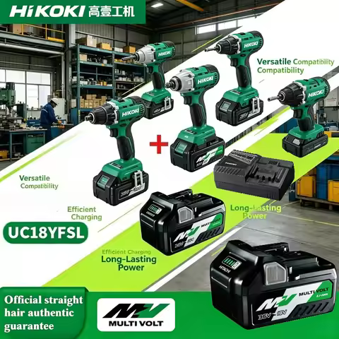 Original BSL36A18 MultiVolt Safe Protection Rechargeable Battery 18V 6.0Ah/36V 3.0Ah Fit Hikoki Hita