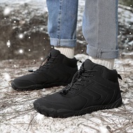 High-Quality Men'S Shoes Waterproof Snow Boots Outdoor Warm Cotton Shoes T2T4