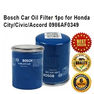 Broz Bosch Oil Filter 1pc for Honda City/Civic/Accord 0986AF0349