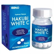 Sato Hakubi White C Skin Whitening Supplement Original Tablet, 90 Tablets