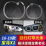 Bmw X1 Đèn Chạy Ban Ngày Vòng Dẫn Đôi Mắt Thiên Thần Màu Vàng F48 F49 Trước Đèn Pha Led Ống Cho 16-1