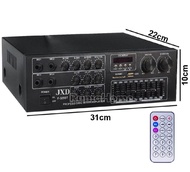 Audio Power Amplifier JXD BY Fleco BONUS MIC KARAOKE 1 BT-328/BT-326- Amplifier Bluetooth BT-326/BT-