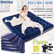 BESTWAY 67004 1.83M Portable Series Inflatable Double Air Bed Mattress - Premium Tilam Angin Tilam M