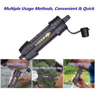 Outdoor Water Filter Straw Water Filtration System Water Purifier for Emergency Preparedness Camping