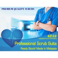 Ready Stock Scrub Suits | Doctor Uniform | Medical Scrub Suits | Top Scrub Suits | Baju Uniform Doktor | Baju Skrub