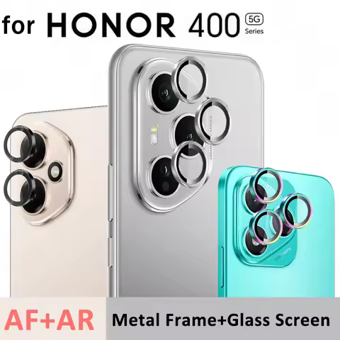 for Honor 400 Pro Case Camera Screen Protector 9H Tempered Glass Camera Cover Honor400 Lite 400Pro 5