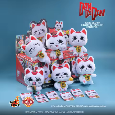 Hot Toys DANDADAN Turbo Granny Plush Keychain Collection BackPack Pendant Blind Box Christmas Myster