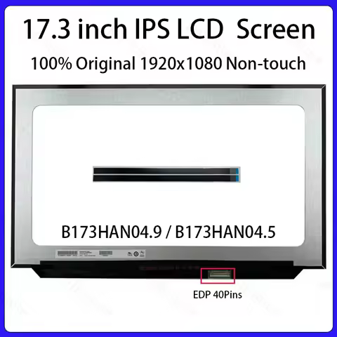 17.3' 144Hz Laptop LCD Screen B173HAN04.9 B173HAN04.5 For ASUS TUF FA706 FA707 FX705 FX706 FX707 Dis