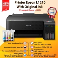 Epson Printer L1210 - Pengganti Epson L1110 Single Function Print