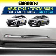 HC CARGO Perodua Aruz Toyota Rush GR Side Door Mouding Lining Garnish Trim Chrome ABS