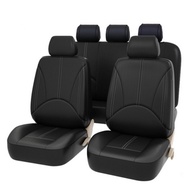 9pcs 5-seater full leather Car Seat Cover-Satria/Kenari/Kembara/Wira / Saga old/Saga VVT / Iswara/ Myvi / Viva /Axia/Kusyen kereta UNIVERSAL ieIF