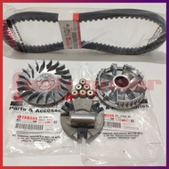 Cvt Van Belt Package+Housing Roller Assy Set+Roller Fan Mio Sporty Mio Smile Mio Soul (5TL) DRIVE PU