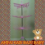 Housekeeping & Laundry 3 TIER CLOTH HANGER @ AMPAI BAJU BABY
