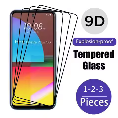 Full Cover Protective Glass For HTC Desire 21 pro 5G Protective Tempered Glass For HTC Desire 21 pro