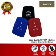 Silicone Car Key Cover Toyota Sienta Alphard Vellfire Keyless Remote